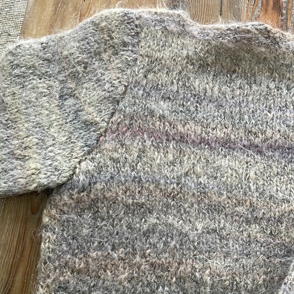 Vintage Boat Neck Knit Sweater - Picture 5 of 8